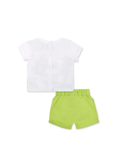 Tuctuc Erkek Bebek Bermuda Şort Takımı Tuc Tuc 11368643 Beyaz
