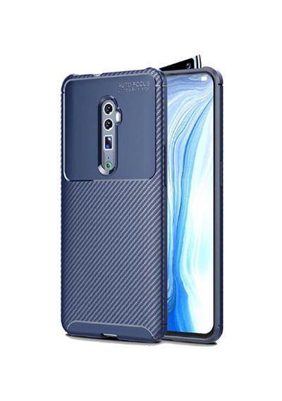 Oppo Reno 10x Zoom Kılıf Zore Negro Silikon Kapak Kahverengi