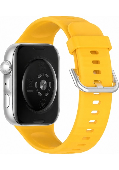 Huawei Watch Fit 5 Pro İle Uyumlu Metal Tokalı Yumuşak Soft Silikon Kordon