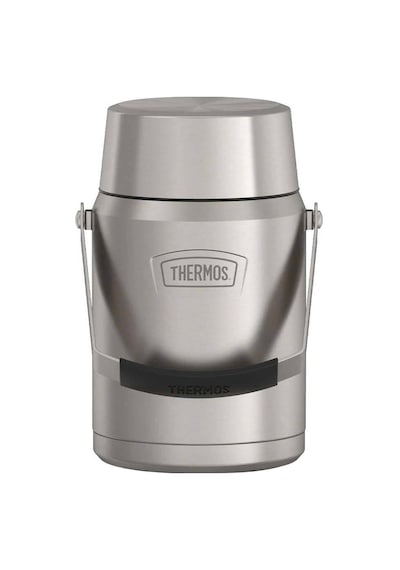 Thermos Icon Is303 1,4l Mega İki Katlı Yemek Termosu Gri