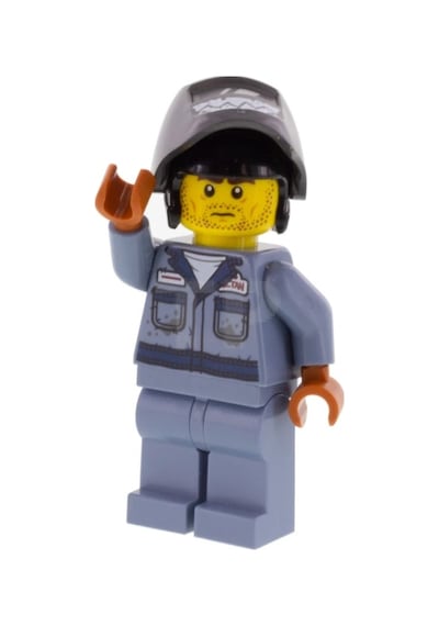 Hidden Side: Scott Francis Orjinal Minifigür Hs048