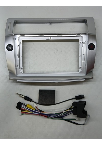 Citroen C4 Tablet Teyp Çerçevesi 9 İnç 2005-2011