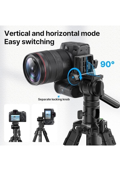 Ulanzi Mt-65 Bluetooth Kumandalı Deve Boynu Video Tripod