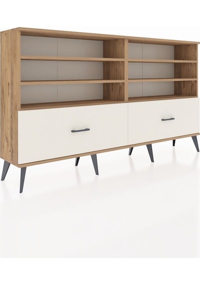 Arges Konsol 6 Raflı 2 Çekmeceli 176x30x99 Çam-çam/aytaşı Atlas Çam/aytası - Atlas Çam Arges Konsol 6 Raflı 2 Çekmeceli 176x30x99 Çam-çam/aytaşı Atlas Çam/aytası - Atlas Çam