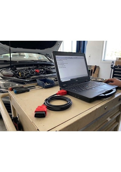 Maxisys Ms908 Pro, Ms908s Pro Ve Elite İle Uyumlu Obd2 Ana Test Kablosu - Db26 Dişi - 16-pin Erkek Arıza Tespit Ve J2534 Ecu Programlama Kablosu