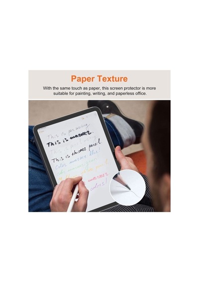 Apple Ipad 10. Nesil 2022 10.9" Paperlike Ekran Koruyucu Kırılmaz Kağıthissi Paper Like