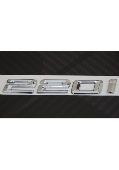 Bmw 220I Bagaj Krom Metal 3M 3D Yazı Logo (551901340)