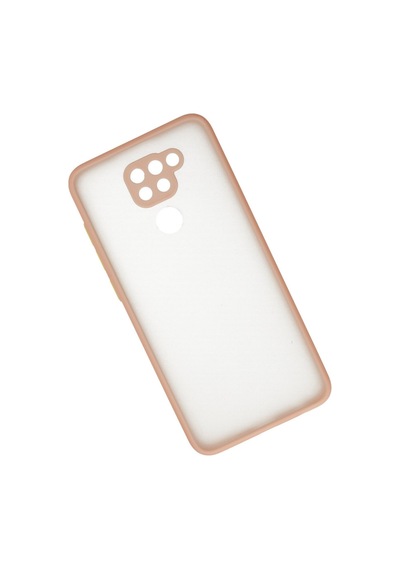 Newface Xiaomi Redmi Note 9 Kılıf Montreal Silikon Kapak - Pembe Pembe
