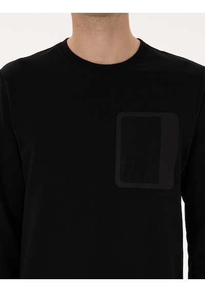 Pierre Cardin Erkek Siyah Sweatshirt 50317658-vr046 Siyah