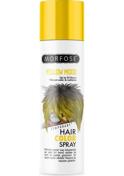 Morfose Renkli Sprey Yellow Mood Sarı 150 Ml