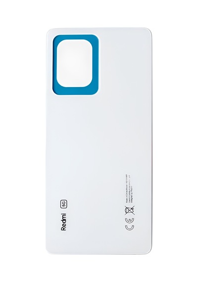 Teknonet Xiaomi Redmi Note 12 Pro 5g Uyumlu Batarya Kapağı - Beyaz