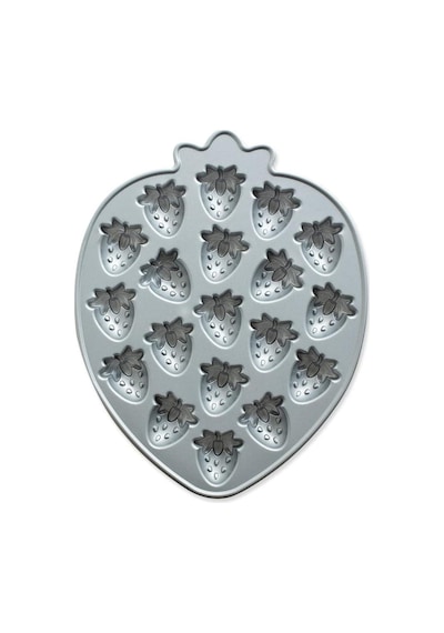 Nordicware Mini Çilekler Kek Kalıbı Renkli
