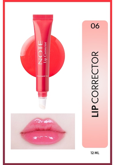 Lip Corrector 06 Pembe Renklendirici Ve Nemlendirici Dudak Parlatıcısı