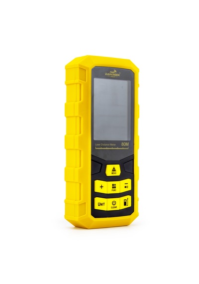 Dawreek Mesafe Ölçer H01 Yellow 80 Metre Dijital El Tipi Mesafe Ölçüm Cihazı