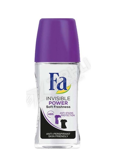 4 Adet Fa Roll-on Soft Invisible Power 50 Ml