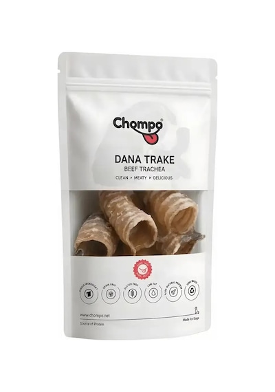Chompo Dana Trake 100% Doğal Katkısız Köpek Ödül Maması 100 Gr Mbt06