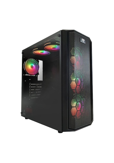 Powerboost X58Rgb-650W 80+ Usb3.0 6X12Cm Fan Siyah Atx Kasa (Jbst
