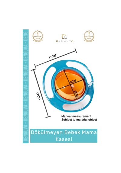 Özle Üretim Bpa İçermeyen Pratik Kolay Temizlenir Eğlenceli Asla Dökülmeyen Bebek Mama Kasesi