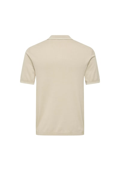Only & Sons Erkek Bej Polo Tişört 22022219-slg Krem