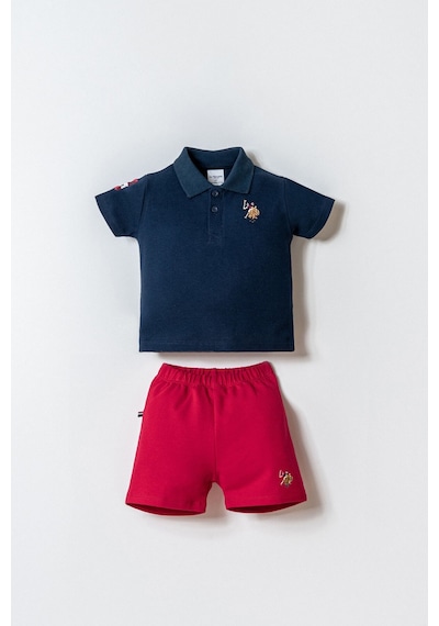 U.s. Polo Assn. Erkek Bebek Lacivert Şort Takım 5274-49976 Lacivert