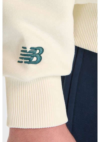 New Balance Unisex Sweat 0unh3534sst Bej Bej
