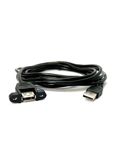3 Metre Panel Tipi Dişi Erkek Usb Vidalı Usb Extension Usb Panel