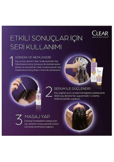 Clear Scalpceuticals Saç Dökülmesine Karşı Serum 45 ML Clear Scalpceuticals Saç Dökülmesine Karşı Serum 45 ML