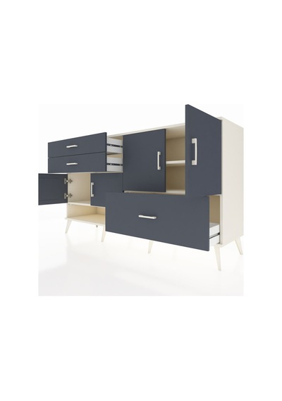 Hyperion Konsol 3 Raflı 3 Çekmeceli 4 Kapaklı 176x44x99 Aytaşı-an Aytaşı-antrasit Hyperion Konsol 3 Raflı 3 Çekmeceli 4 Kapaklı 176x44x99 Aytaşı-an Aytaşı-antrasit