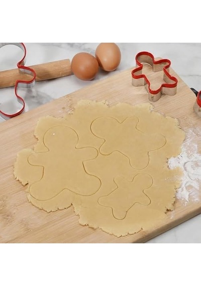 Gingerbread Adam Kurabiye Kalıbı 3 Lü Set, Silikon Kaplı Güvenli Kenar, Paslanmaz Çelik Dayanıklı Kesim Aparatı, Kolay Temizlenir, Kurabiye Şekillendirme İçin Ev Tipi Pasta Hamur Kalıbı 50 x 22 Gingerbread Adam Kurabiye Kalıbı 3 Lü Set, Silikon Kaplı Güvenli Kenar, Paslanmaz Çelik Dayanıklı Kesim Aparatı, Kolay Temizlenir, Kurabiye Şekillendirme İçin Ev Tipi Pasta Hamur Kalıbı 50 x 22