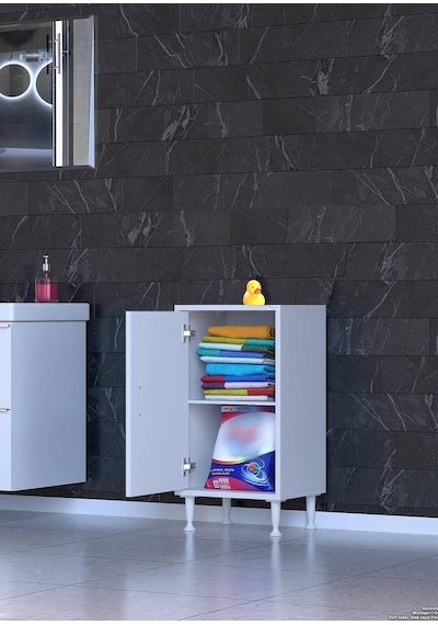 Eliusta Arden 50 Cm Beyaz 2 Bölmeli Banyo Düzenleyici Dolap 1 Raflı Çok Amaçlı Mutfak Dolabı 50x75x32,5 Cm Beyaz Eliusta Arden 50 Cm Beyaz 2 Bölmeli Banyo Düzenleyici Dolap 1 Raflı Çok Amaçlı Mutfak Dolabı 50x75x32,5 Cm Beyaz