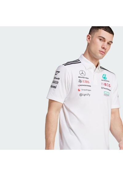 Adidas Mercedes Amg Petronas Erkek Tişört C-adıjw0586e50a00 Beyaz