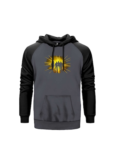 Metallica Lux Æterna Grup Gri Renk Reglan Kol Sweatshirt Gri