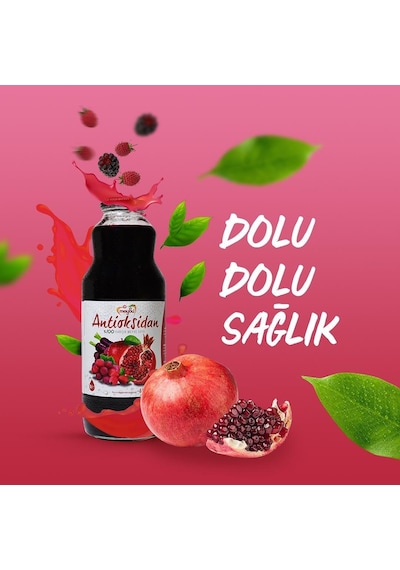 Meysu Antioksidan %100 Karışık Meyve Suyu 1 Lt X 6 Adet