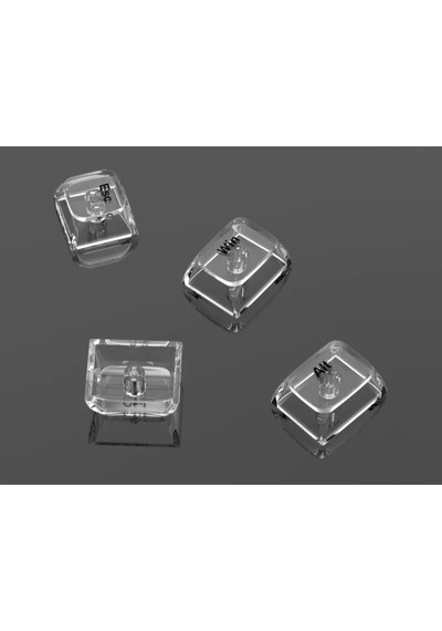 Mekanik Klavye Keycap -118 Tuşlu Şeffaf Tuş Takımı