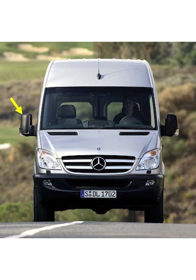 Mercedes Sprinter 07-16 Sağ Yan Dış Dikiz Ayna Kapağı A0008111122