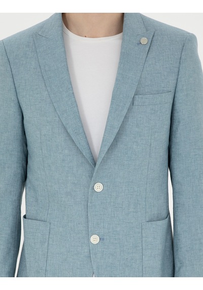 Pierre Cardin Erkek Açık Mavi Ceket 50285244-vr003