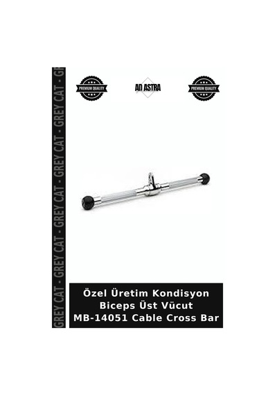 Özel Üretim Kondisyon Biceps Üst Vücut Mb-14051 Cable Cross Bar