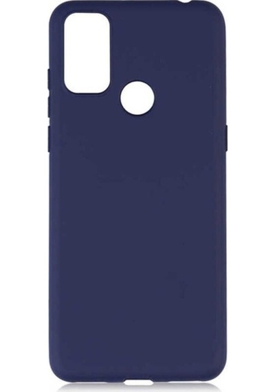 Alcatel 1s 2021 Kılıf Zore Premier Silikon Kapak Lacivert