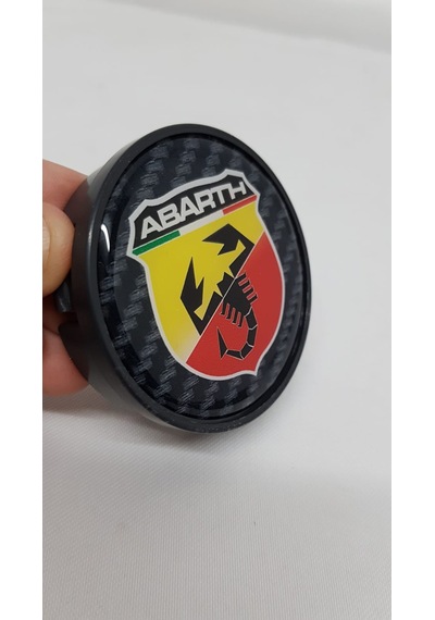 Jant Göbeği Abarth 56-52 52Mm Yuva 4'Lü Plasto Damla Karbon