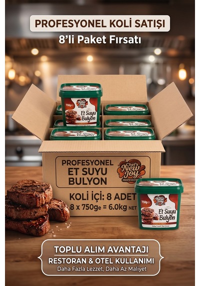 Et Bulyon 750 G X 8 Adet - 1 Koli Koli Bazlı Avantaj Paketi