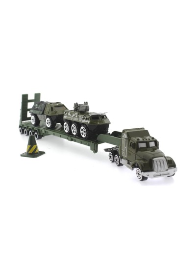 Tır ve Panzerli Metal Askeri Araç Seti