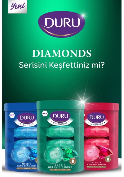 Duru Exotic Green Diamond Güzellik Sabunu 3 x 360 G