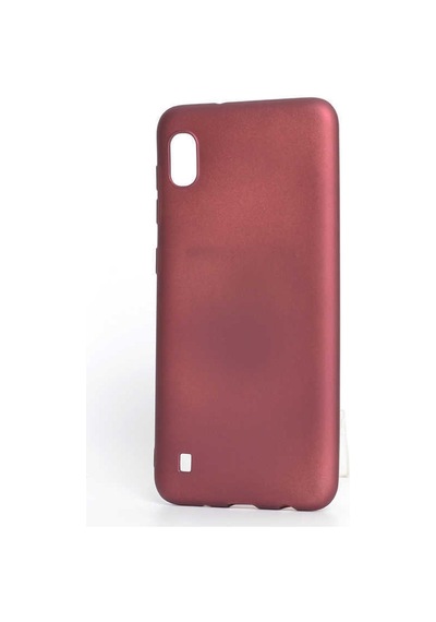 Galaxy A10 Kılıf Zore Premier Silikon Kapak Mürdüm
