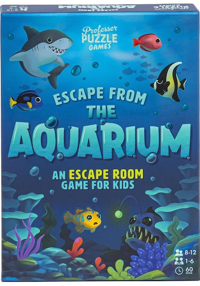Professor Puzzle - Dedektif Aile Oyunu - Escape From The Aquarium