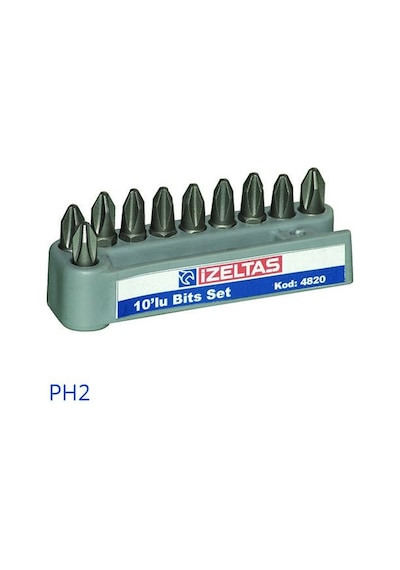 İzeltaş Yıldız Bits Uç Set Ph2