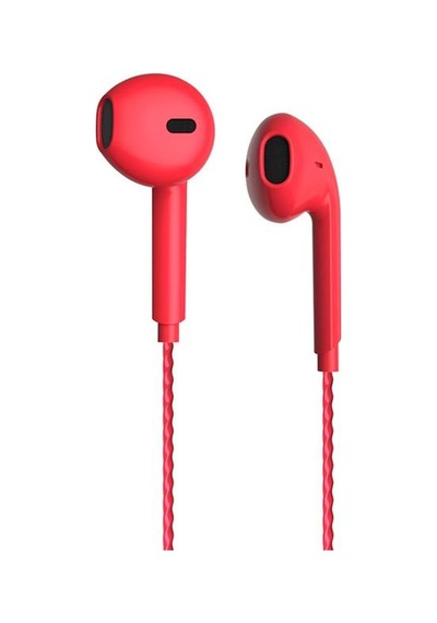 Lecoo Eh104r 3.5 Mm Jacklı Kablolu Kulak İçi Mikrofonlu Kulaklık Kırmızı 2