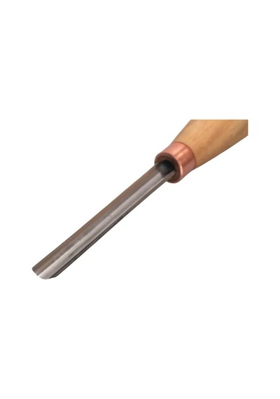 Beavercraft K8/08 Kompakt Düz Oluklu Ahşap Oyma Iskarpelası, Sweep 8, 8 Mm