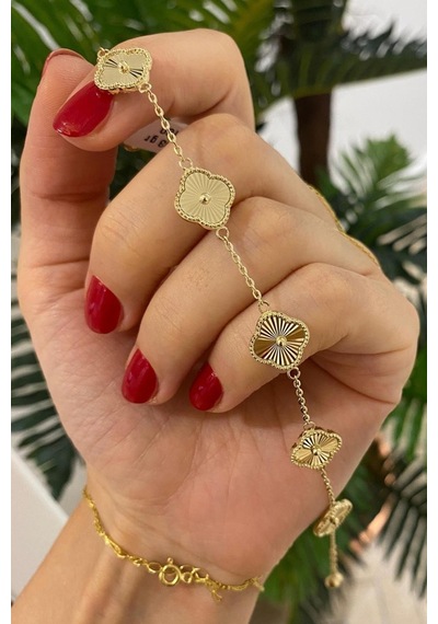 Gold Çizgili Premium Çelik Bileklik 68834329