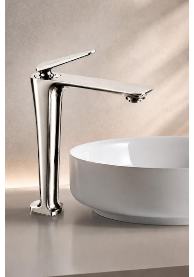 Sensa Uzun Lavabo Bataryası Parlak Krom