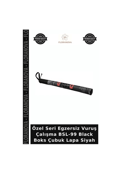 Özel Seri Egzersiz Vuruş Çalışma Bsl-99 Black Boks Çubuk Lapa Siyah